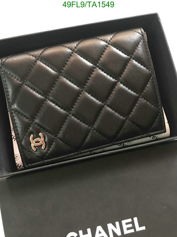 Chanel Bag-(4A)-Wallet- Code: TA1549 $: 49USD