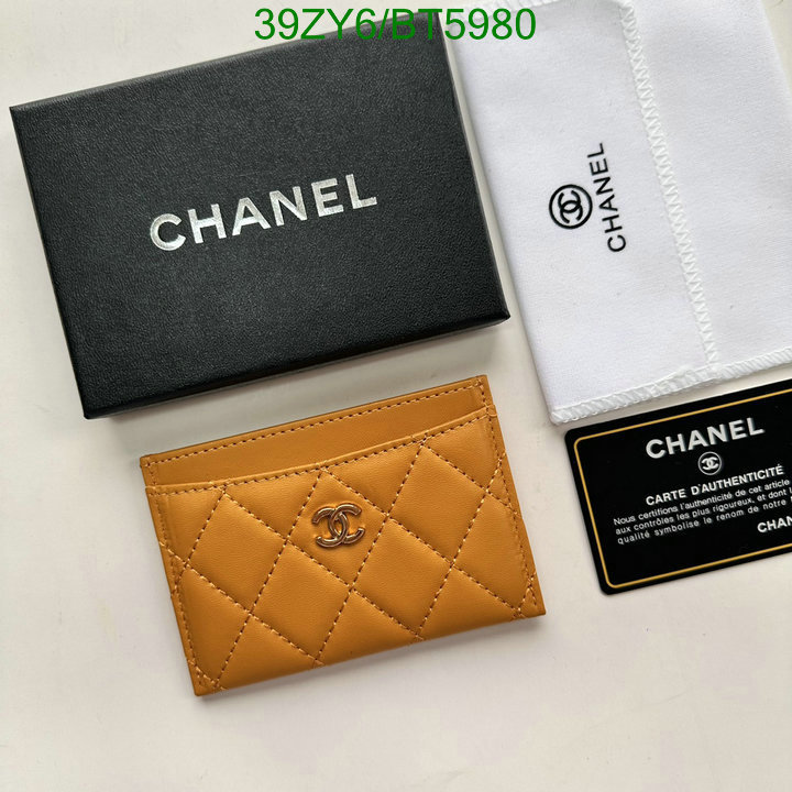 Chanel Bag-(4A)-Wallet- Code: BT5980 $: 39USD