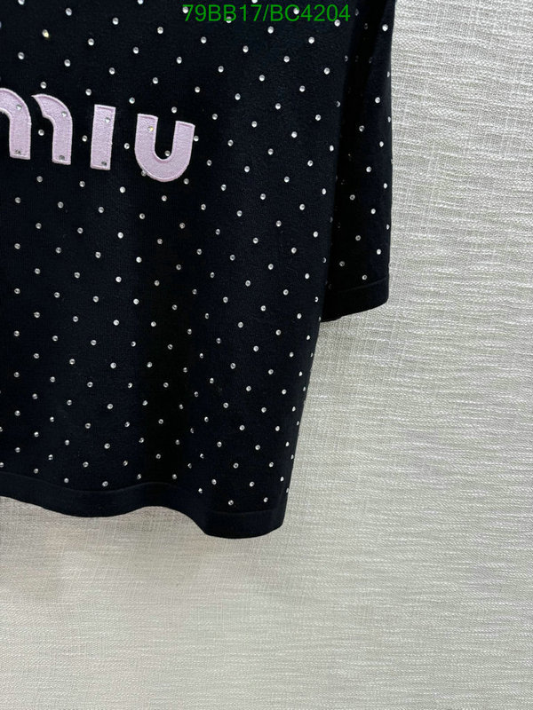 Clothing-MIUMIU Code: BC4204 $: 79USD