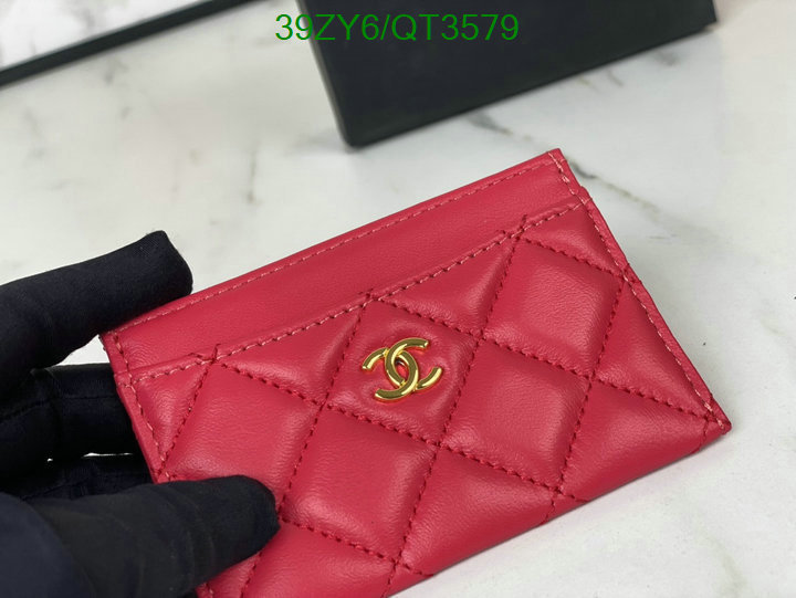 Chanel Bag-(4A)-Wallet- Code: QT3579 $: 39USD