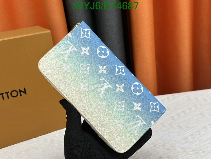 LV Bag-(4A)-Wallet- Code: BT4687 $: 39USD