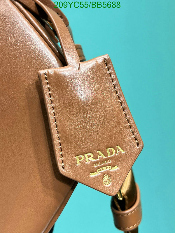 Prada Bag-(Mirror)-Crossbody- Code: BB5688 $: 209USD