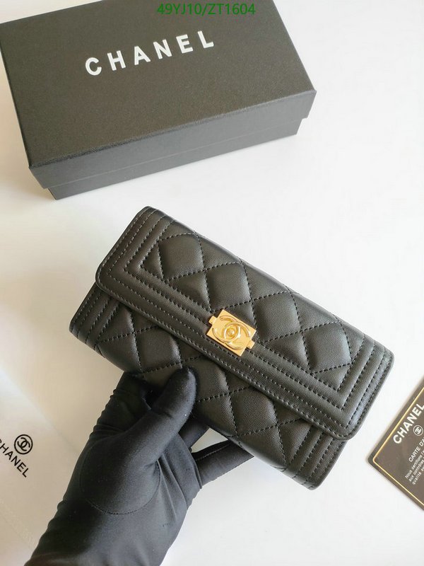 Chanel Bag-(4A)-Wallet- Code: ZT1604 $: 49USD