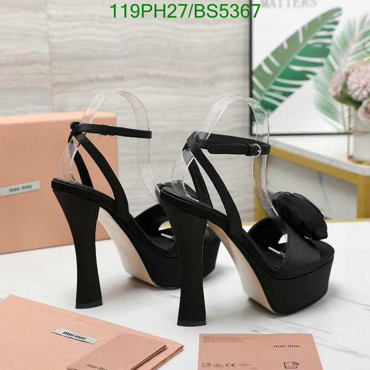 Women Shoes-Miu Miu Code: BS5367 $: 119USD