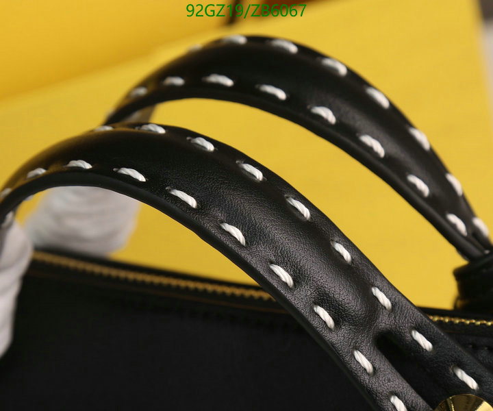 Fendi Bag-(4A)-Boston- Code: ZB6067 $: 92USD