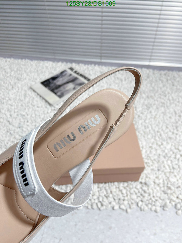 Women Shoes-Miu Miu Code: DS1009 $: 125USD