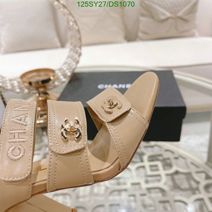 Women Shoes-Chanel Code: DS1070 $: 125USD