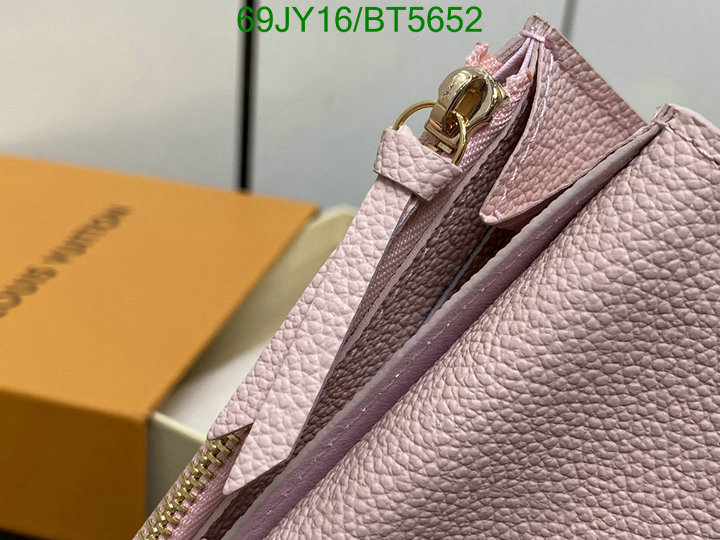 LV Bag-(Mirror)-Wallet- Code: BT5652 $: 69USD