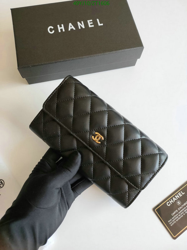 Chanel Bag-(4A)-Wallet- Code: ZT1606 $: 49USD