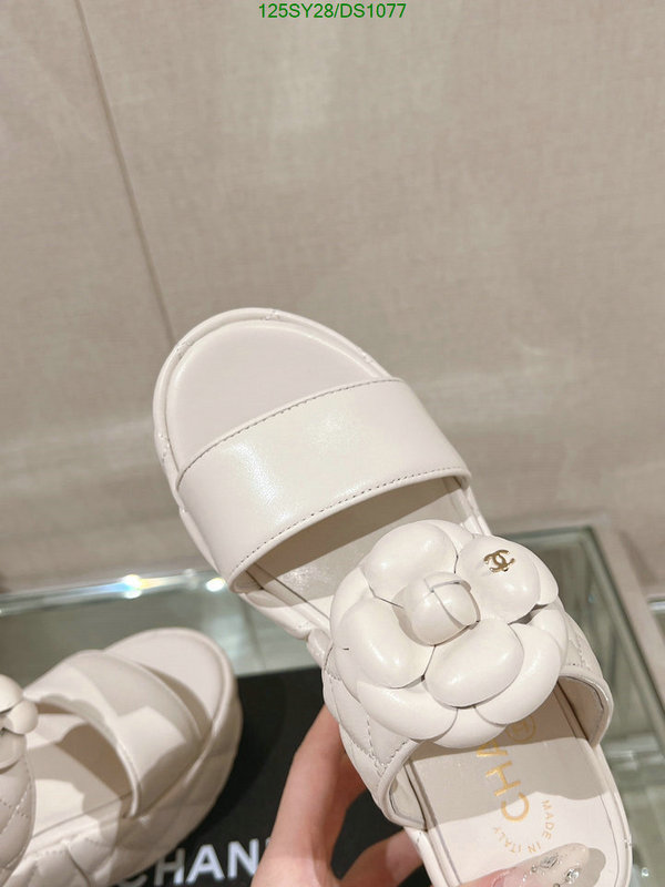 Women Shoes-Chanel Code: DS1077 $: 125USD