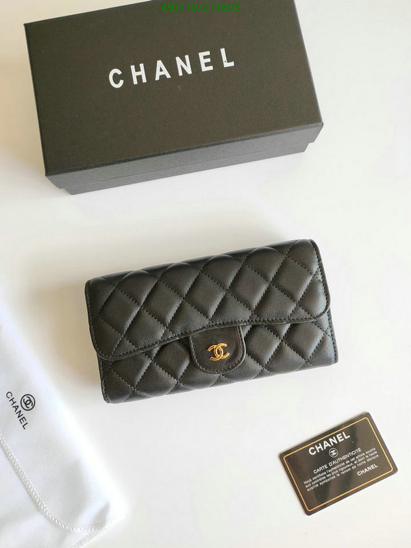 Chanel Bag-(4A)-Wallet- Code: ZT1608 $: 49USD