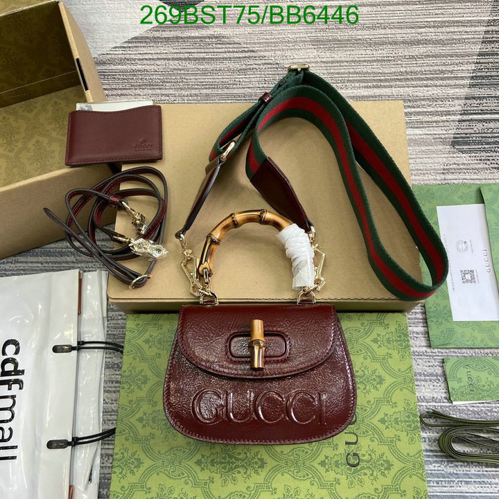 Gucci Bag-(Mirror)-Diana-Bamboo- Code: BB6446 $: 269USD