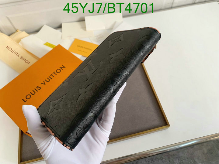 LV Bag-(4A)-Wallet- Code: BT4701 $: 45USD