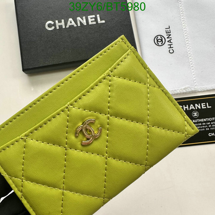 Chanel Bag-(4A)-Wallet- Code: BT5980 $: 39USD