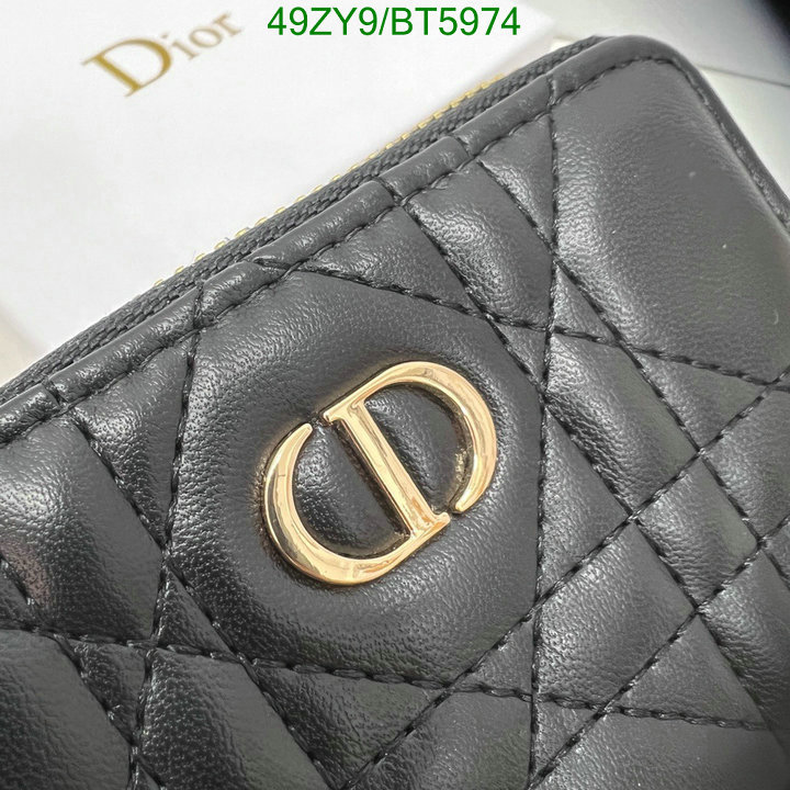Dior Bag-(4A)-Wallet- Code: BT5974 $: 49USD