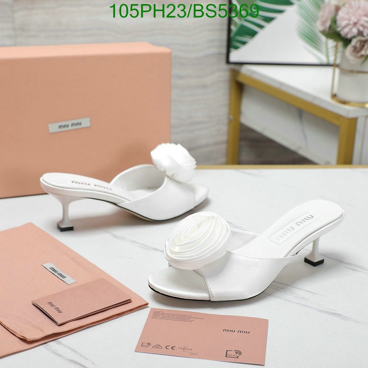 Women Shoes-Miu Miu Code: BS5369 $: 105USD