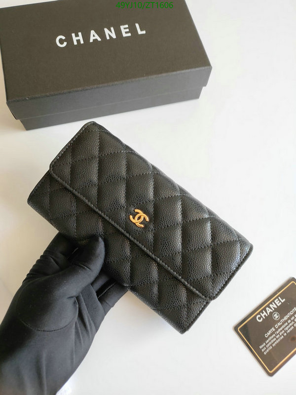 Chanel Bag-(4A)-Wallet- Code: ZT1606 $: 49USD