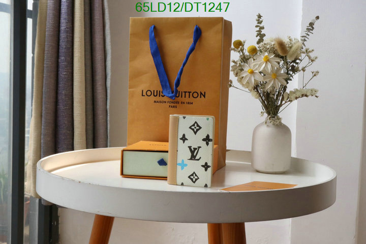 LV Bag-(Mirror)-Wallet- Code: DT1247 $: 65USD