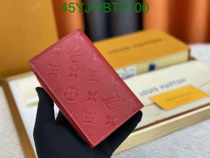 LV Bag-(4A)-Wallet- Code: BT4700 $: 45USD