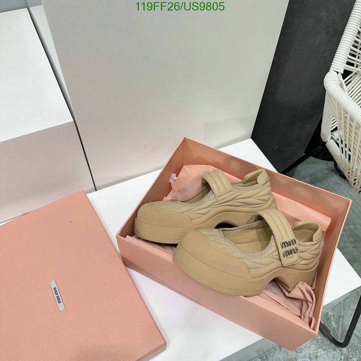 Women Shoes-Miu Miu Code: US9805 $: 119USD