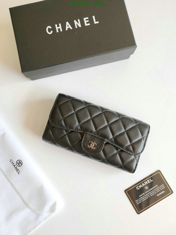 Chanel Bag-(4A)-Wallet- Code: ZT1608 $: 49USD