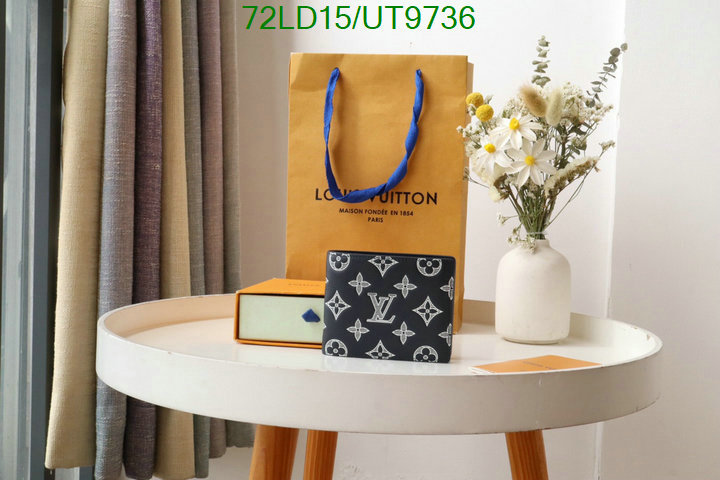 LV Bag-(Mirror)-Wallet- Code: UT9736 $: 72USD
