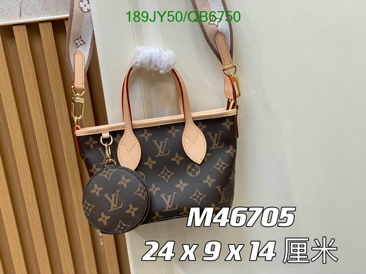 LV Bag-(Mirror)-Handbag- Code: QB6750 $: 189USD