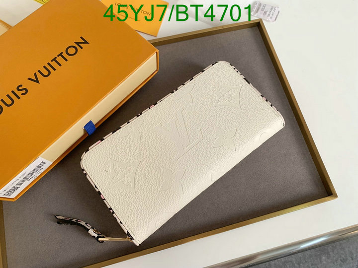 LV Bag-(4A)-Wallet- Code: BT4701 $: 45USD