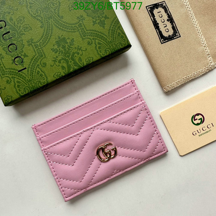 Gucci Bag-(4A)-Wallet- Code: BT5977 $: 39USD