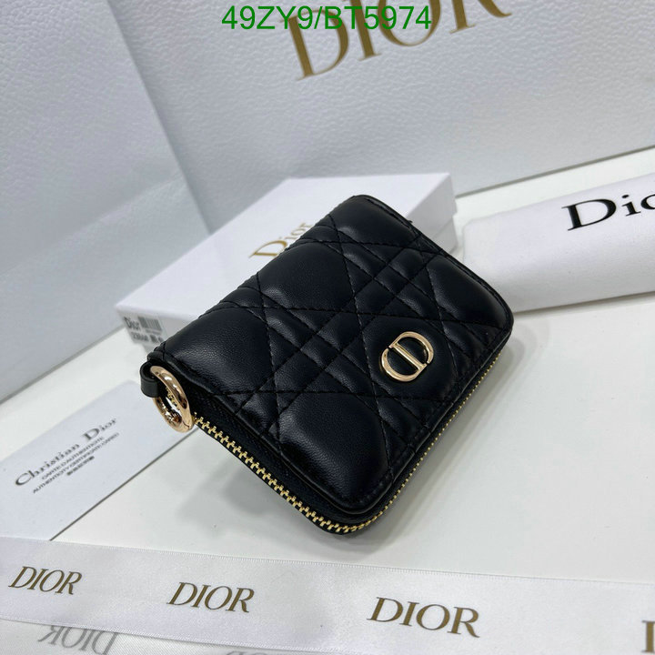 Dior Bag-(4A)-Wallet- Code: BT5974 $: 49USD