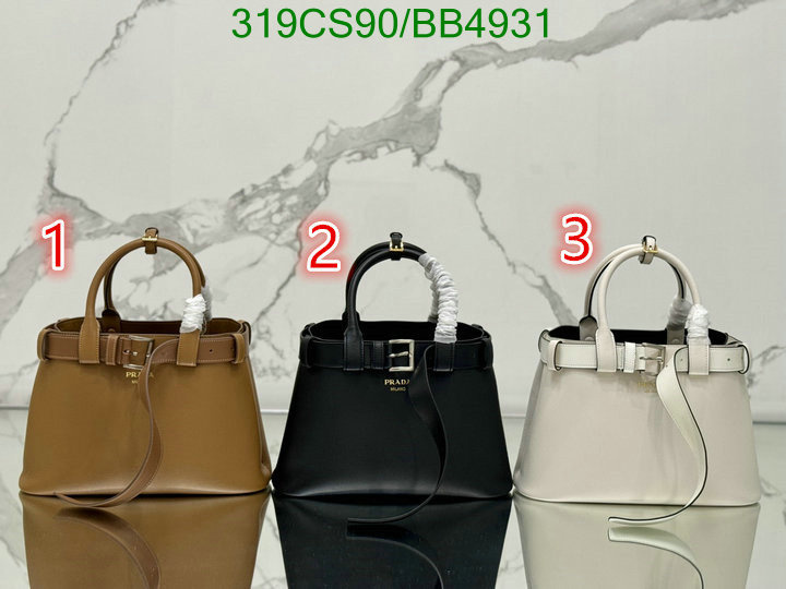 Prada Bag-(Mirror)-Handbag- Code: BB4931 $: 319USD