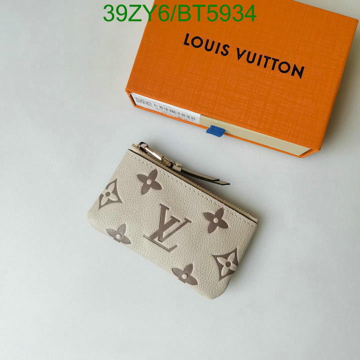 LV Bag-(4A)-Wallet- Code: BT5934 $: 39USD