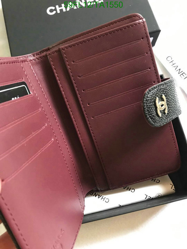 Chanel Bag-(4A)-Wallet- Code: TA1550 $: 59USD