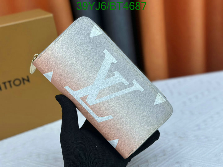 LV Bag-(4A)-Wallet- Code: BT4687 $: 39USD