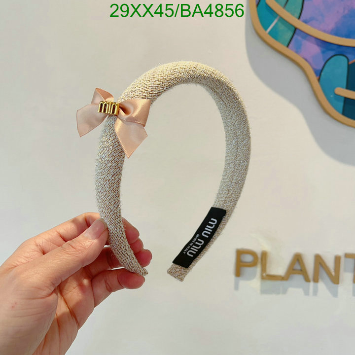 Headband-MIU MIU Code: BA4856 $: 29USD