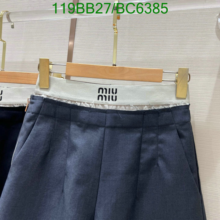 Clothing-MIUMIU Code: BC6385 $: 119USD
