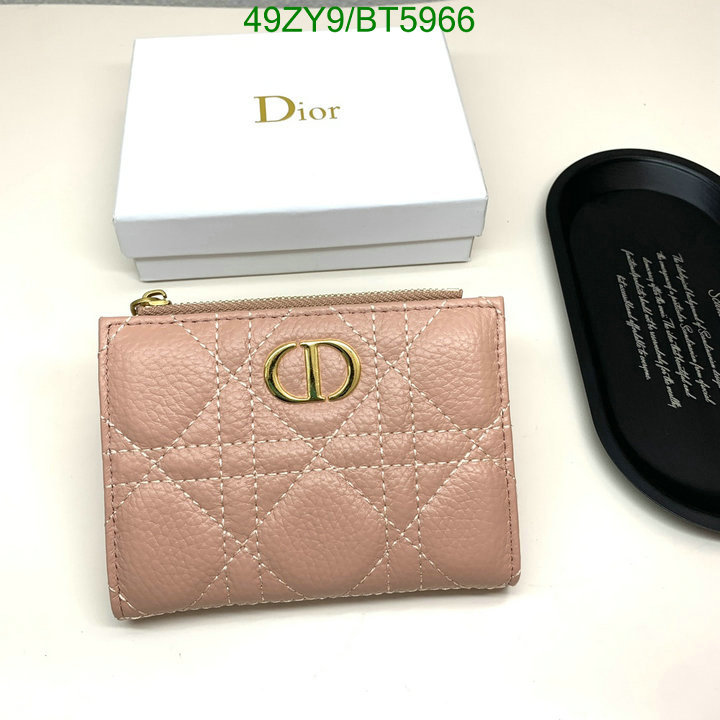 Dior Bag-(4A)-Wallet- Code: BT5966 $: 49USD