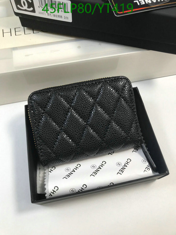 Chanel Bag-(4A)-Wallet- Code: YT419 $: 45USD