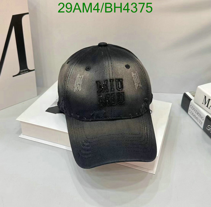 Cap-(Hat)-Miu Miu Code: BH4375 $: 29USD