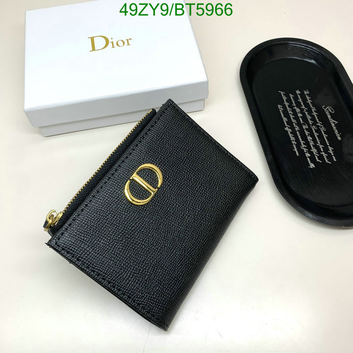 Dior Bag-(4A)-Wallet- Code: BT5966 $: 49USD