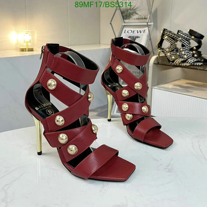 Women Shoes-Balmain Code: BS5314 $: 89USD