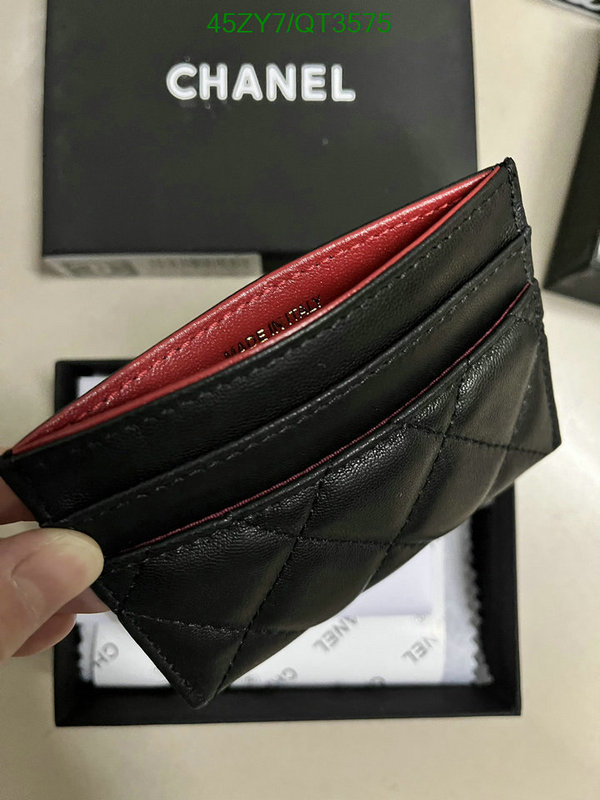 Chanel Bag-(4A)-Wallet- Code: QT3575 $: 45USD