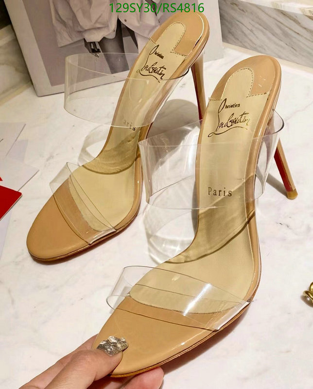 Women Shoes-Christian Louboutin Code: RS4816 $: 129USD