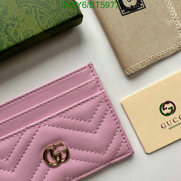 Gucci Bag-(4A)-Wallet- Code: BT5977 $: 39USD