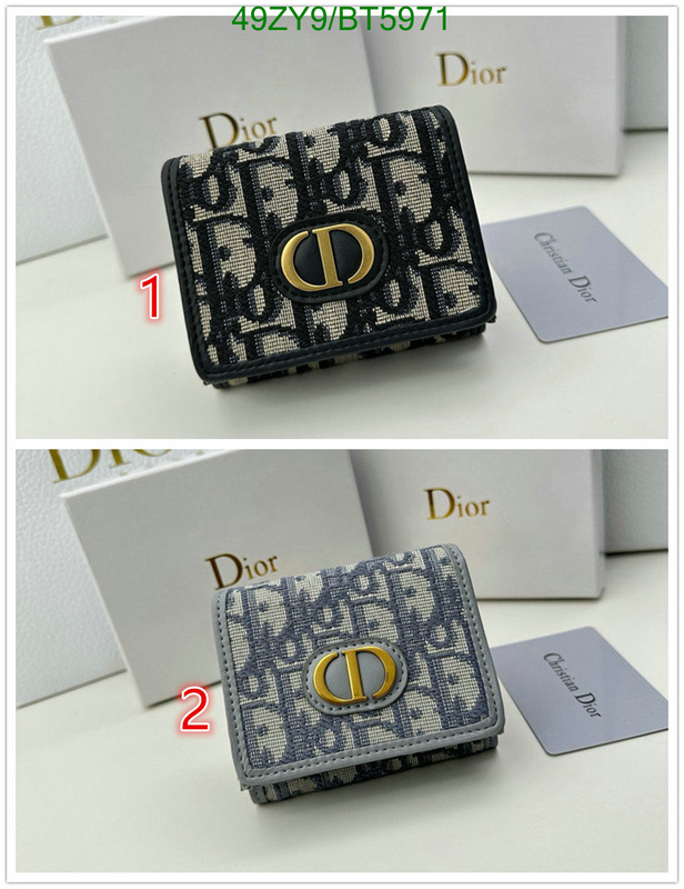 Dior Bag-(4A)-Wallet- Code: BT5971 $: 49USD