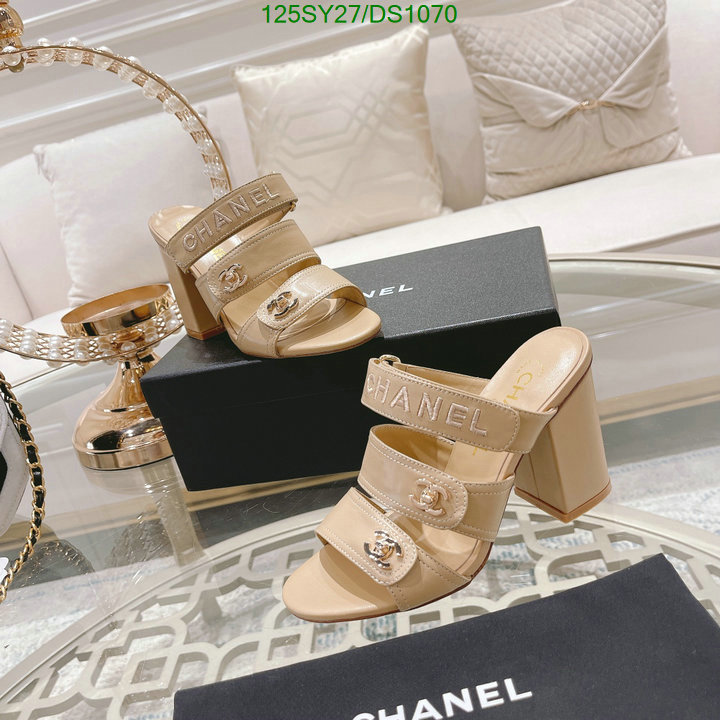 Women Shoes-Chanel Code: DS1070 $: 125USD