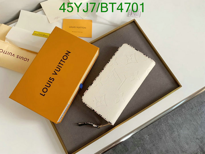 LV Bag-(4A)-Wallet- Code: BT4701 $: 45USD