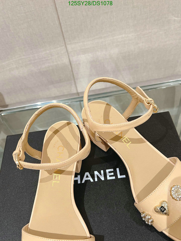 Women Shoes-Chanel Code: DS1078 $: 125USD