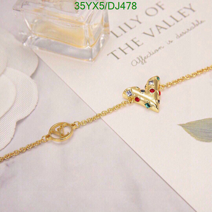 Jewelry-LV Code: DJ478 $: 35USD