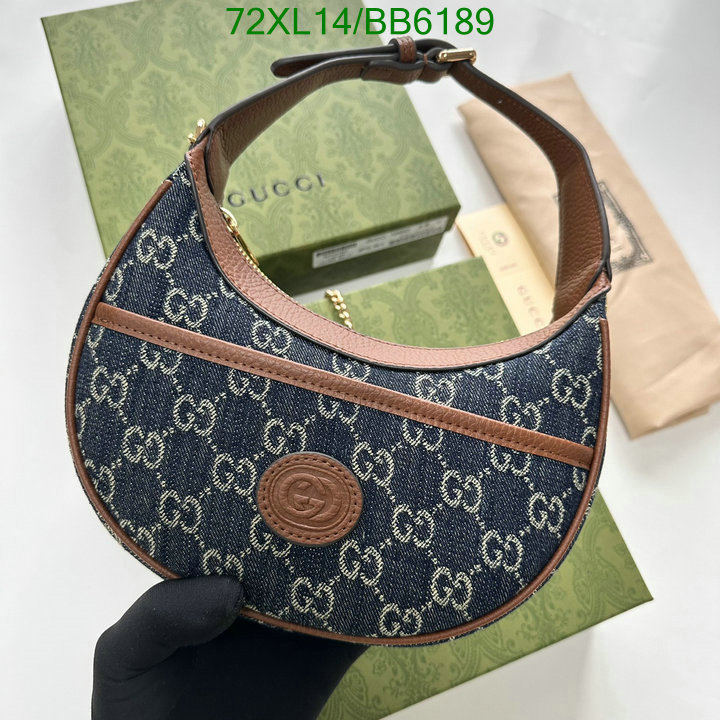 Gucci Bag-(4A)-Handbag- Code: BB6189 $: 72USD